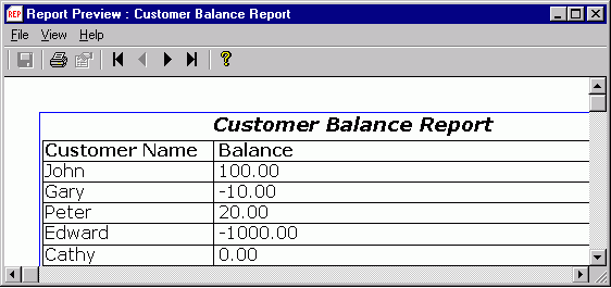 ApplyIt! Reporting Engine Screenshot